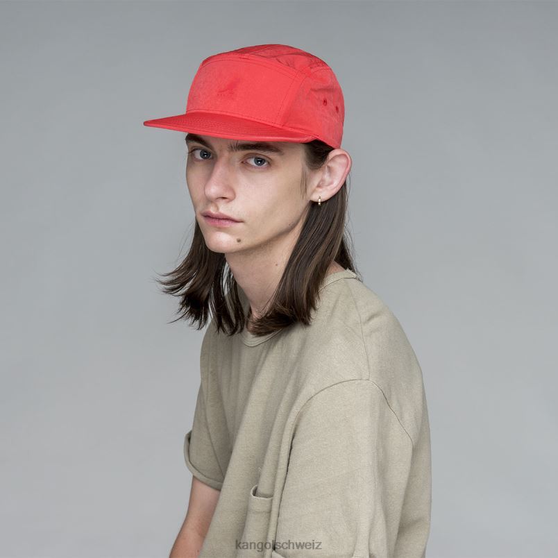 Soft-Touch-5-Panel-Baseball Kangol Zubehör XL4T0278 unisex Kirschglanz