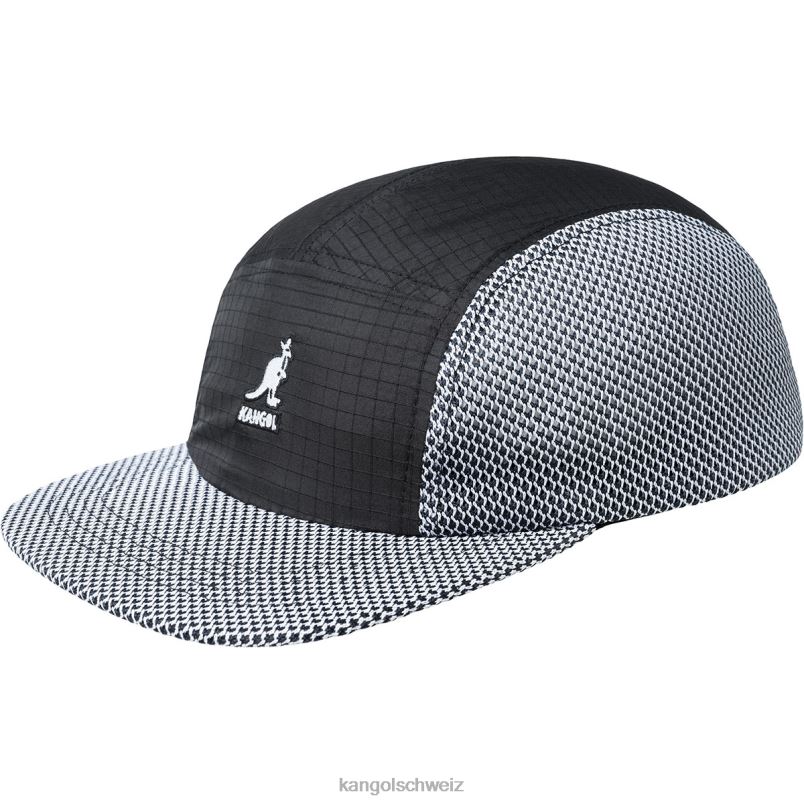 Sportliche 5-Panel-Kappe Kangol Zubehör XL4T0354 unisex Schwarz