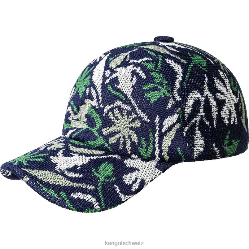 Straßen-Raumkappe mit Blumenmuster Kangol Zubehör XL4T0279 unisex marineblau geblümt