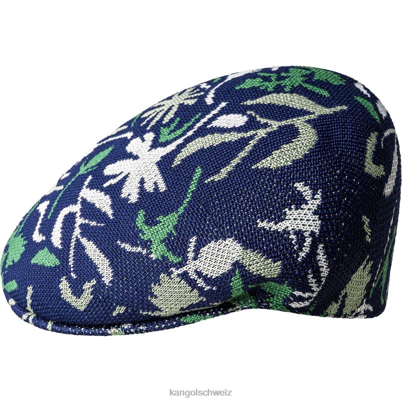 Straßenblumen 504 Kangol Zubehör XL4T013 unisex marineblau geblümt