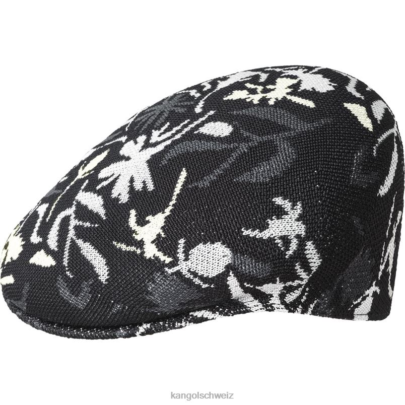 Straßenblumen 504 Kangol Zubehör XL4T014 unisex schwarz geblümt