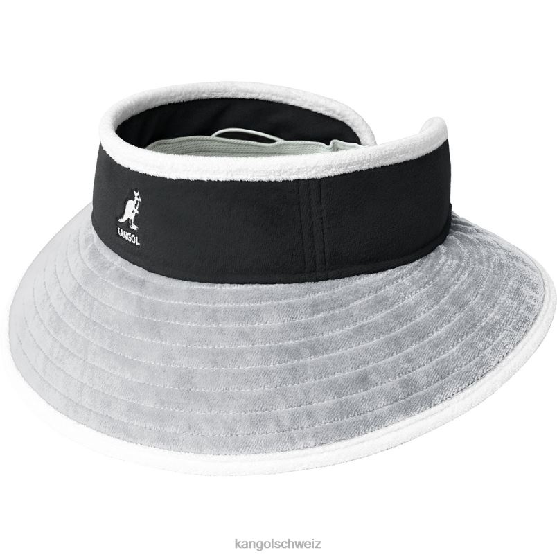 Strandseitiges Visier Kangol Zubehör XL4T0910 unisex grau schwarz