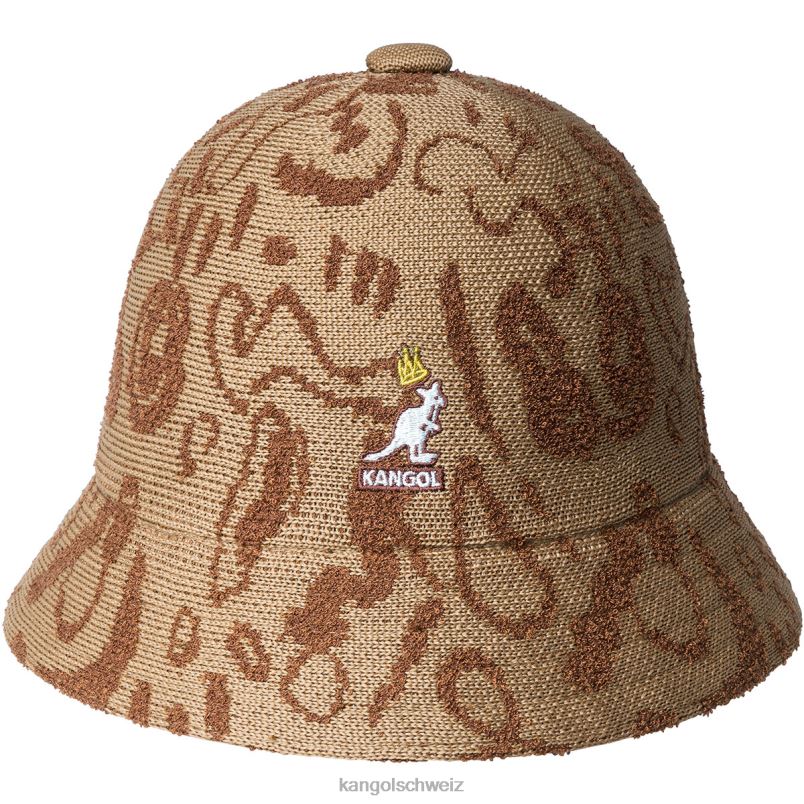 Street King lässig Kangol Zubehör XL4T0474 unisex Mahagoni/Tan