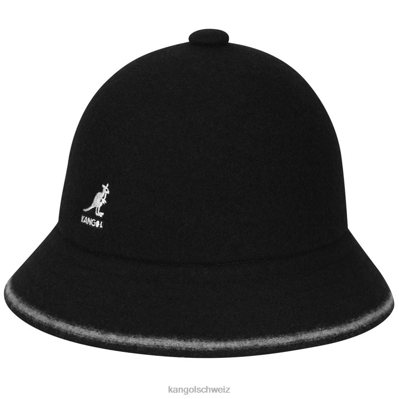 Streifen lässig Kangol Zubehör XL4T0739 unisex schwarz/cremeweiß