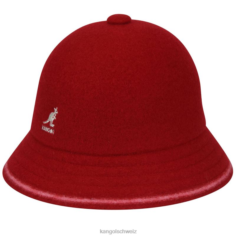 Streifen lässig Kangol Zubehör XL4T0741 unisex rot/cremeweiß