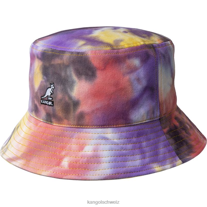 Tie-Dye-Eimer Kangol Zubehör XL4T0522 unisex Galaxis