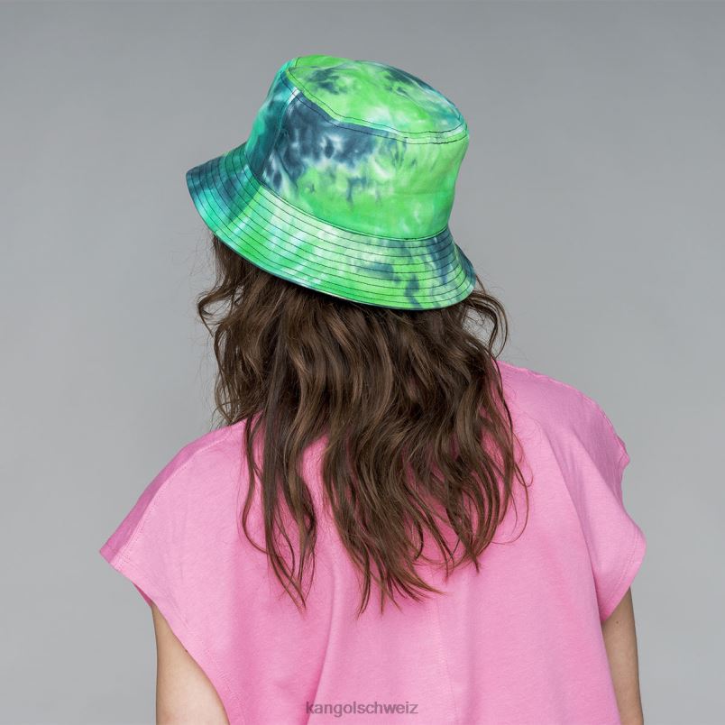 Tie-Dye-Eimer Kangol Zubehör XL4T0523 unisex Ozean