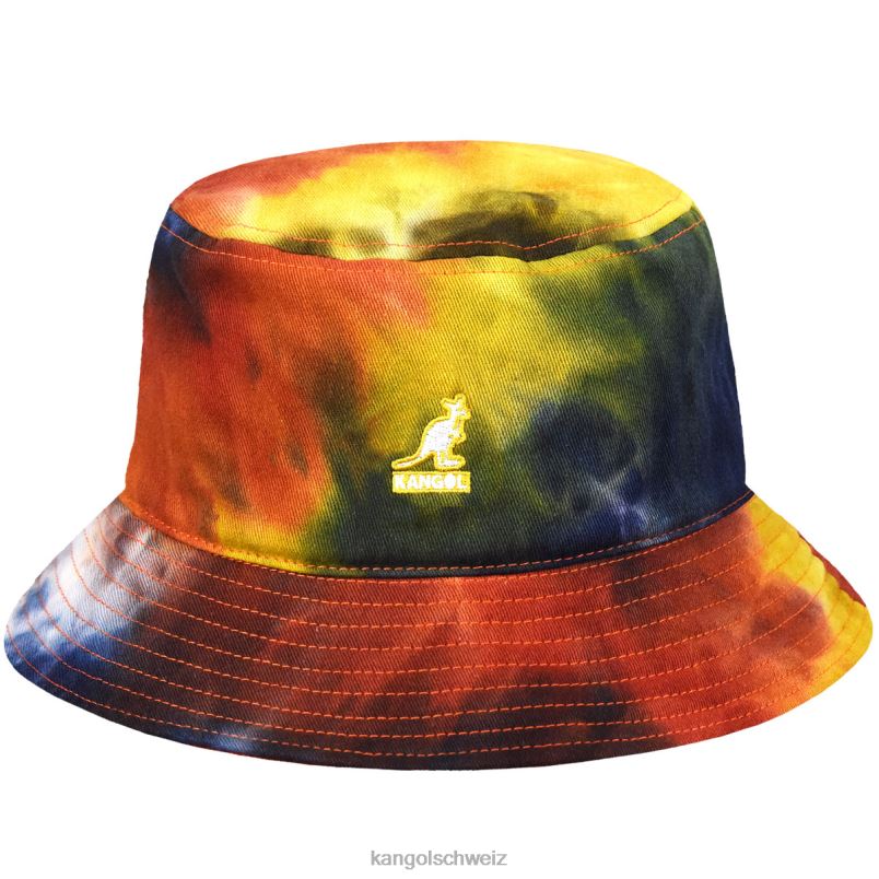 Tie-Dye-Eimer Kangol Zubehör XL4T0524 unisex goldene Palme