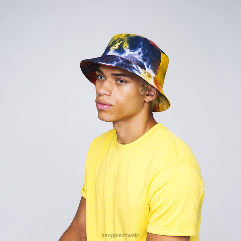 Tie-Dye-Eimer Kangol Zubehör XL4T0524 unisex goldene Palme