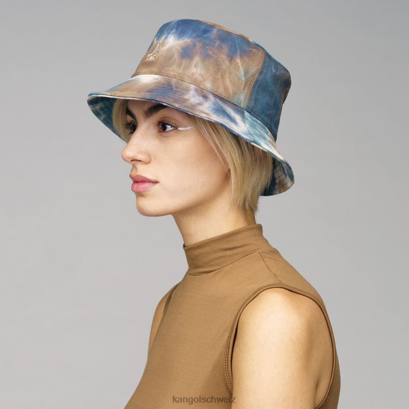 Tie-Dye-Eimer Kangol Zubehör XL4T0525 unisex Erdton