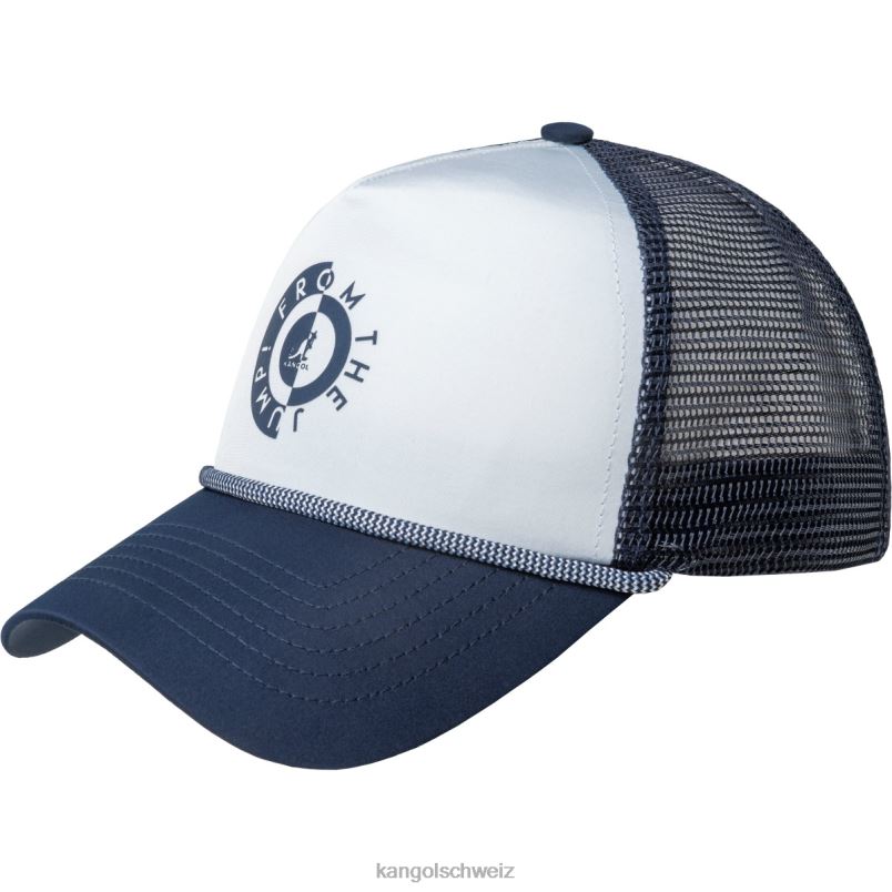 Trucker mit Raver-Logo Kangol Zubehör XL4T0281 unisex marine/weiß