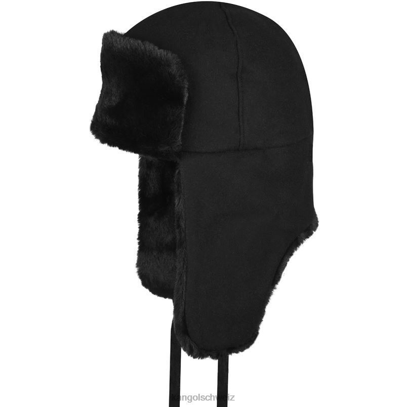 Uschanka aus Wolle Kangol Zubehör XL4T0851 unisex Schwarz
