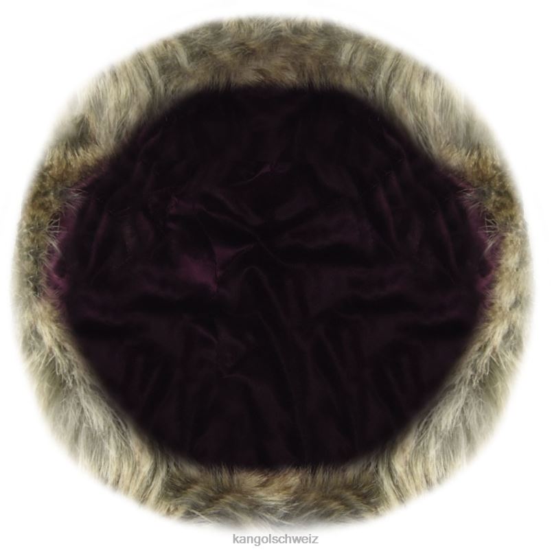 Uschanka aus Wolle Kangol Zubehör XL4T0853 unisex Wein