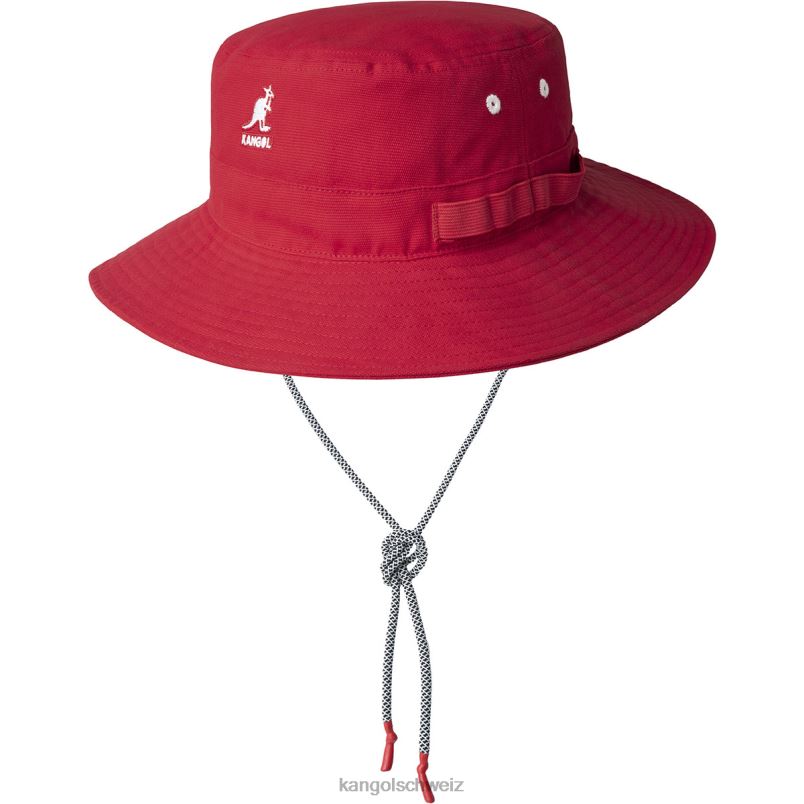 Utility-Cords-Dschungelhut Kangol Zubehör XL4T0501 unisex Rot
