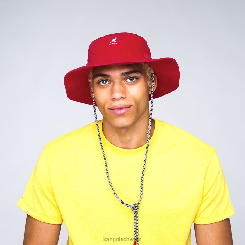 Utility-Cords-Dschungelhut Kangol Zubehör XL4T0501 unisex Rot