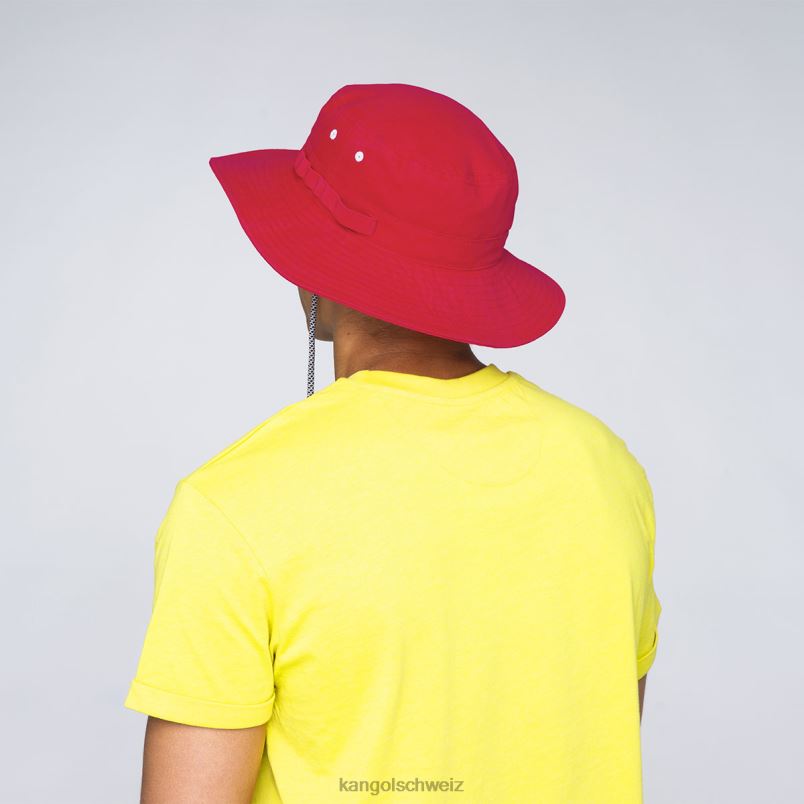 Utility-Cords-Dschungelhut Kangol Zubehör XL4T0501 unisex Rot