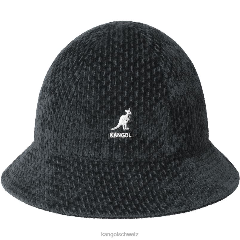 Velours-Slub-Casual Kangol Zubehör XL4T0677 unisex Schwarz