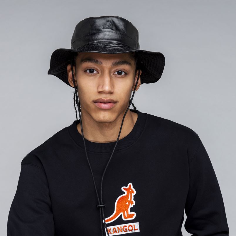 Wendeeimer aus Kunstleder Kangol Zubehör XL4T0544 unisex Schwarz