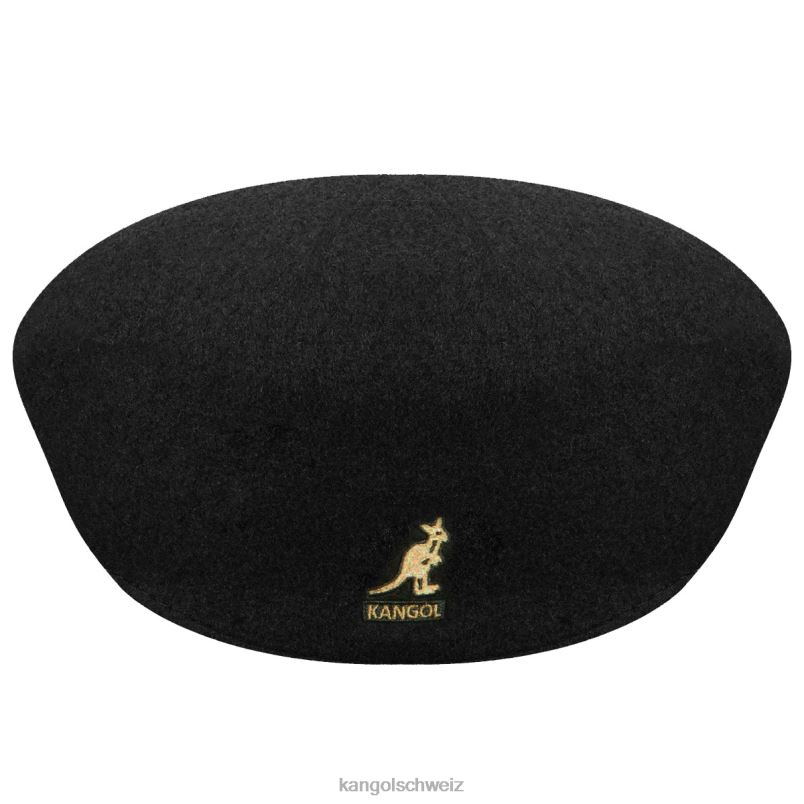 Wolle 504 Kangol Zubehör XL4T0127 unisex schwarzes Gold