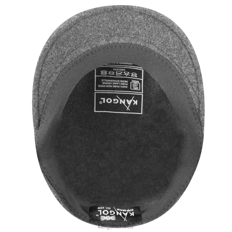 Wolle 504 Kangol Zubehör XL4T0130 unisex dunkler Flanell