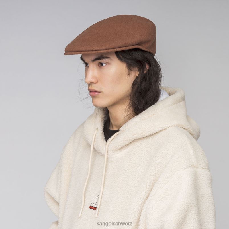 Wolle 504 Kangol Zubehör XL4T0134 unisex Mahagoni