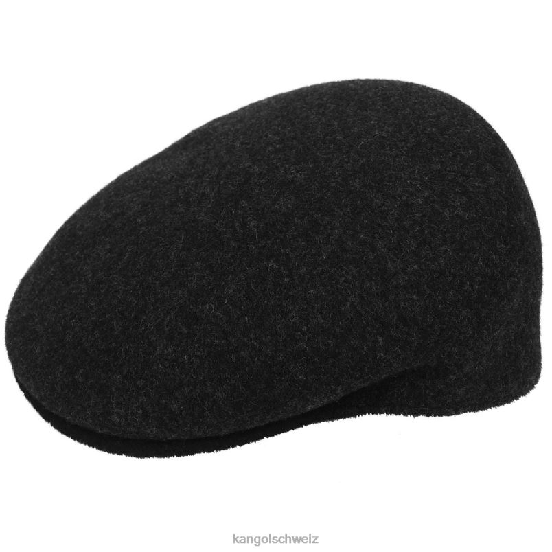 Wolle 504-s Kangol Zubehör XL4T0114 unisex schwarzer Mergel