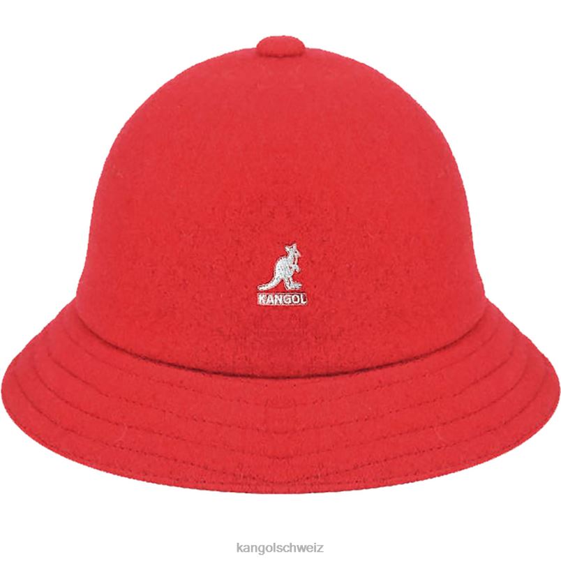 Wolle lässig Kangol Zubehör XL4T0718 unisex Rot