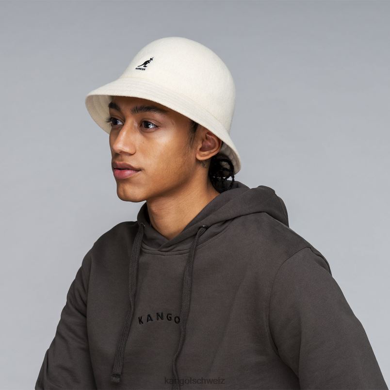 Wolle lässig Kangol Zubehör XL4T0719 unisex Weiss