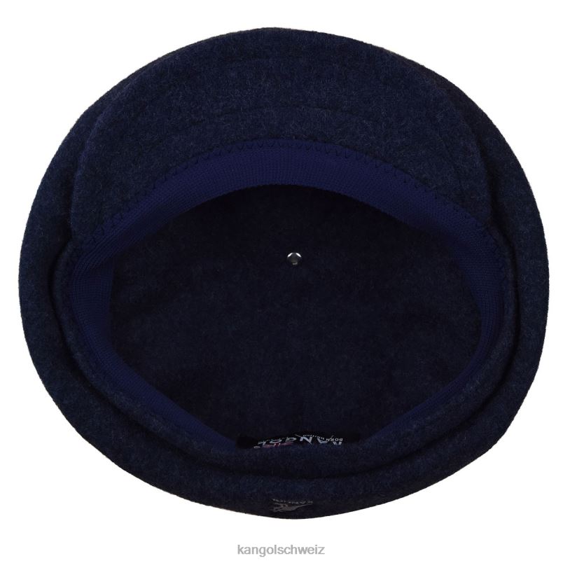 Wollhändler Kangol Zubehör XL4T0793 unisex marineblau meliert