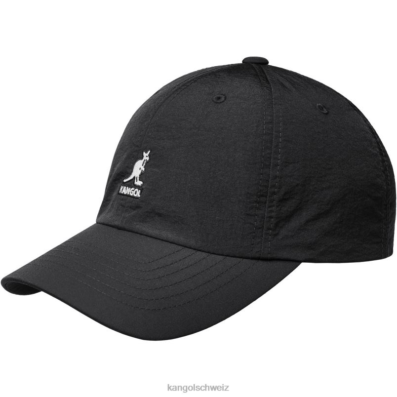 Wr-Nylon-Baseball Kangol Zubehör XL4T0373 unisex Schwarz