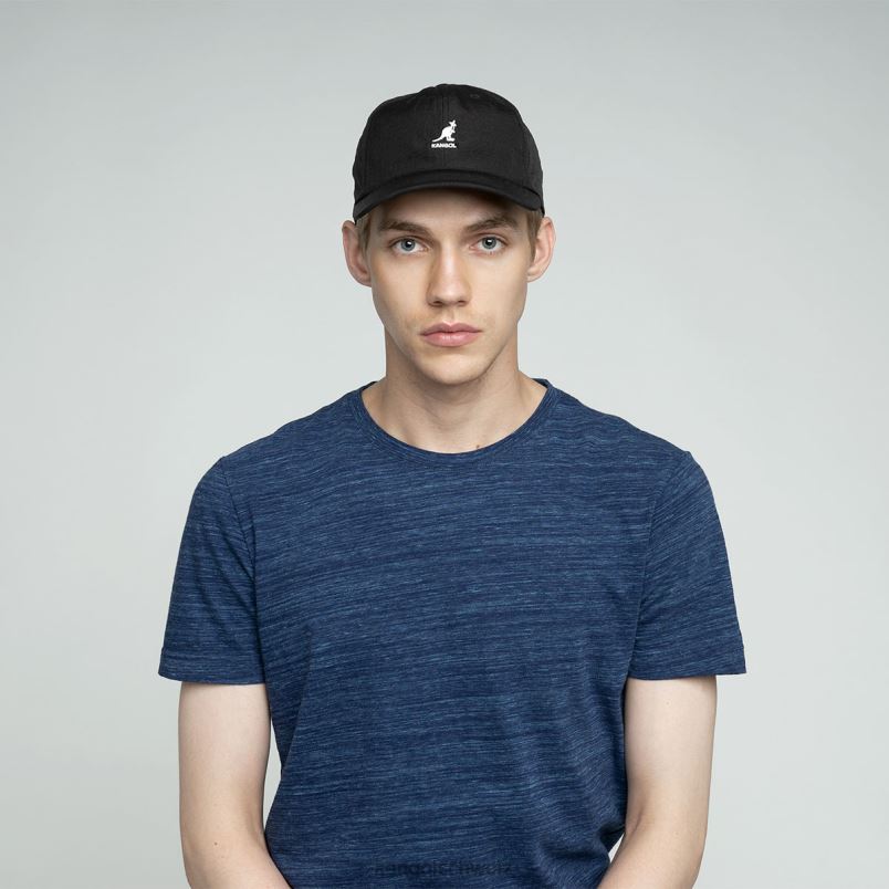 Wr-Nylon-Baseball Kangol Zubehör XL4T0373 unisex Schwarz