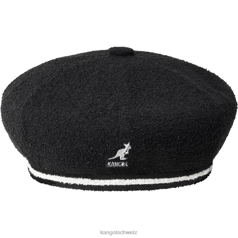 Zweifarbige Bermuda-Jax-Baskenmütze Kangol Zubehör XL4T0400 unisex Schwarz