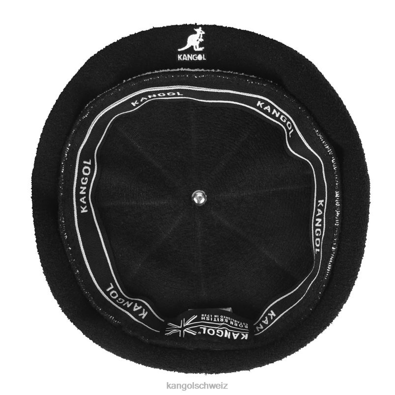 Zweifarbige Bermuda-Jax-Baskenmütze Kangol Zubehör XL4T0400 unisex Schwarz