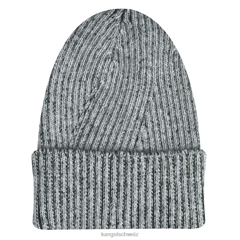 Zweifarbiger Manschetten-Pullover Kangol Zubehör XL4T0837 unisex grau