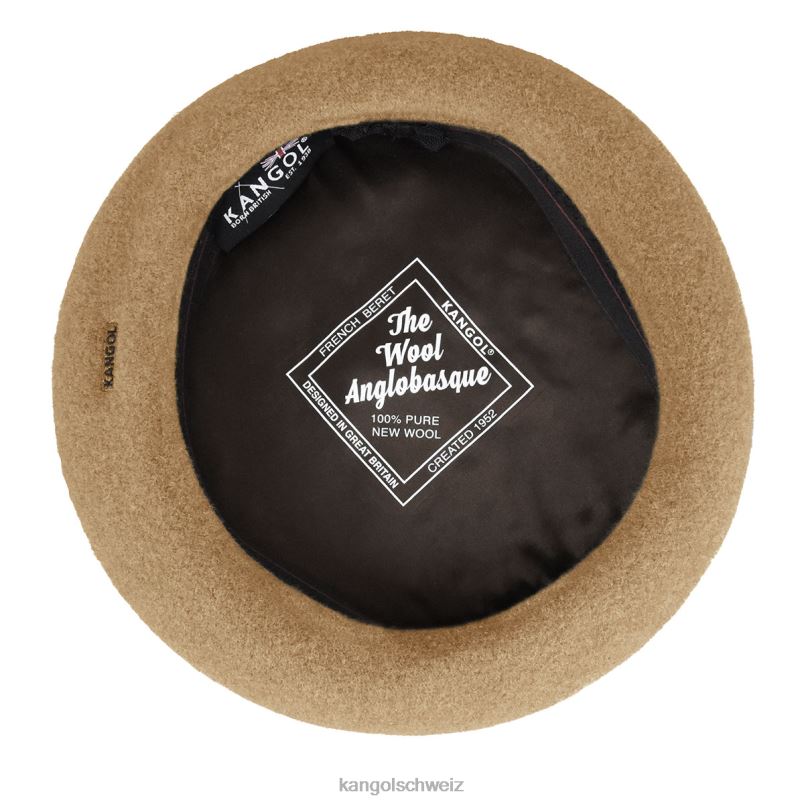 anglomaskische Baskenmütze Kangol Zubehör XL4T0428 unisex Kamel