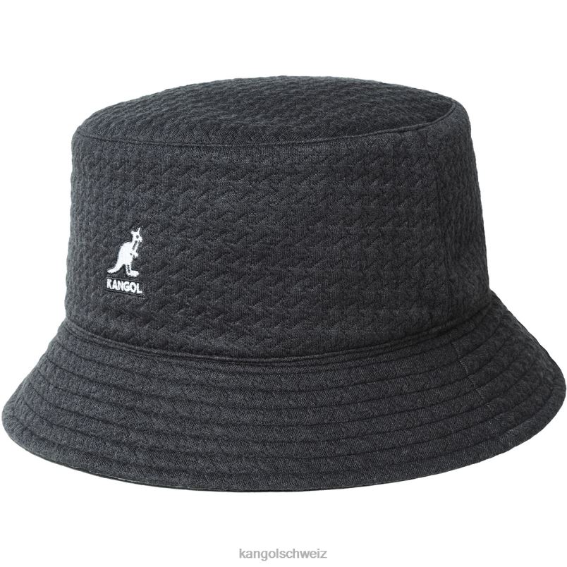 geprägter Wendeeimer Kangol Zubehör XL4T0674 unisex Schwarz