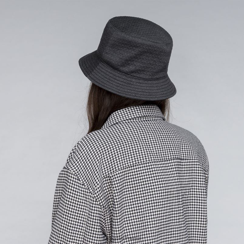 geprägter Wendeeimer Kangol Zubehör XL4T0674 unisex Schwarz