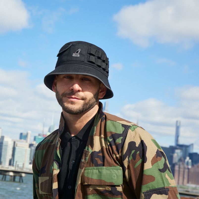 gewachster Mehrzweckeimer Kangol Zubehör XL4T0666 unisex Olive