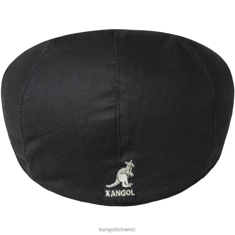 gewaschene Mütze Kangol Zubehör XL4T0759 unisex Schwarz