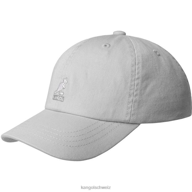 gewaschener Baseball Kangol Zubehör XL4T0336 unisex Algen