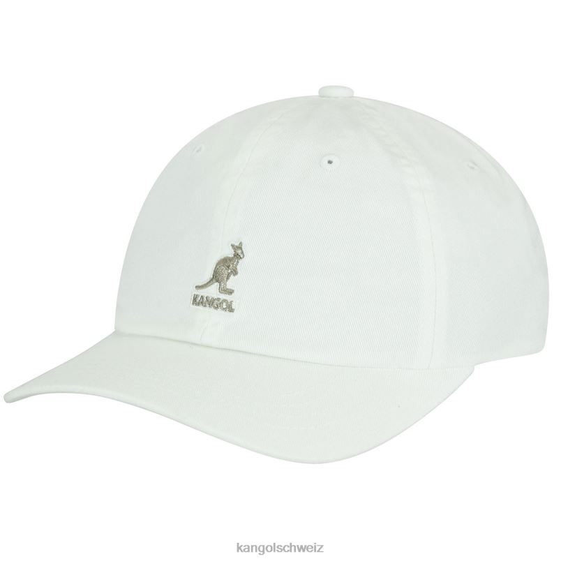 gewaschener Baseball Kangol Zubehör XL4T0336 unisex Algen