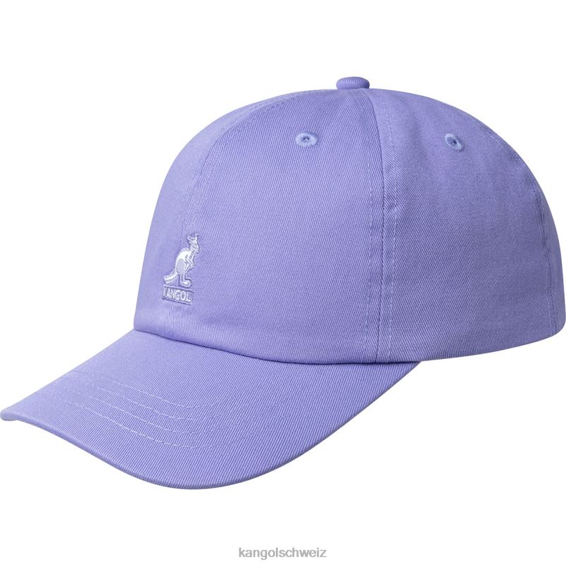 gewaschener Baseball Kangol Zubehör XL4T0336 unisex Algen