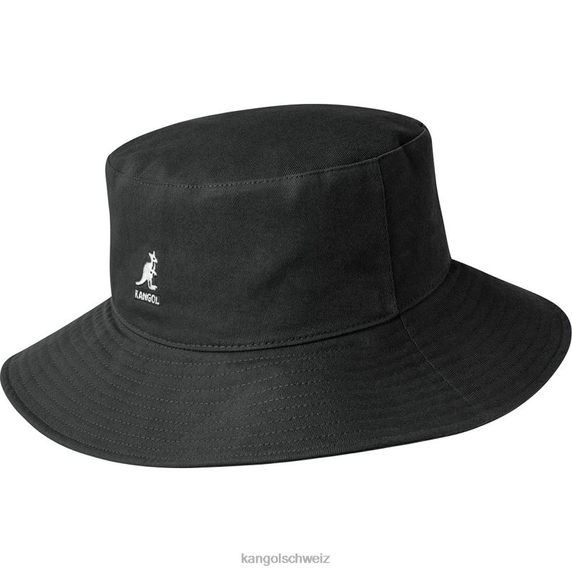 gewaschener Fischer Kangol Zubehör XL4T0451 unisex Schwarz