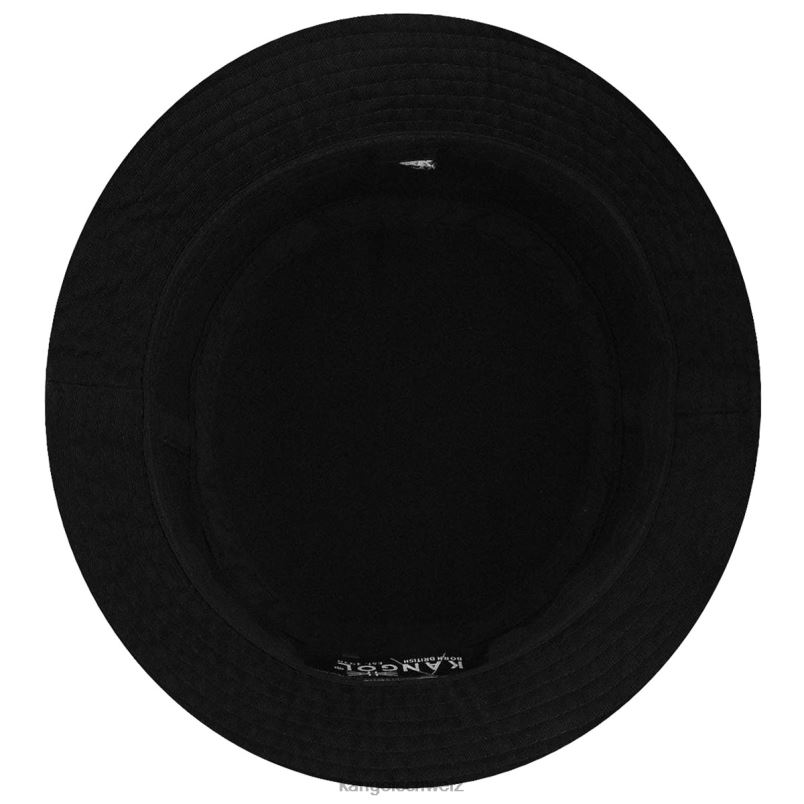 gewaschener Fischerhut Kangol Zubehör XL4T0578 unisex Schwarz