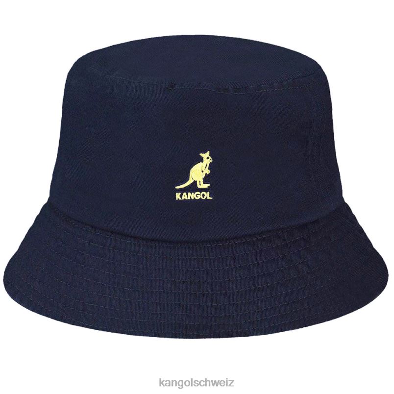 gewaschener Fischerhut Kangol Zubehör XL4T0580 unisex Marine
