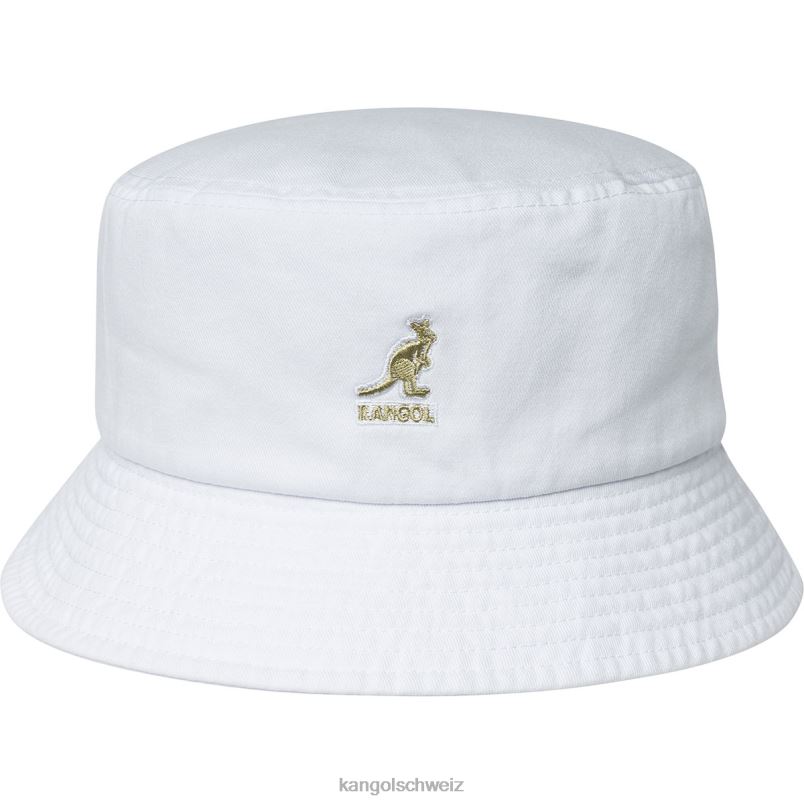 gewaschener Fischerhut Kangol Zubehör XL4T0583 unisex Weiss