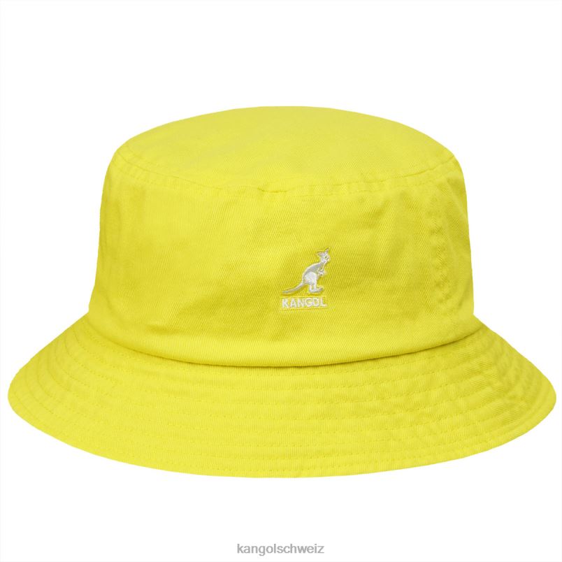 gewaschener Fischerhut Kangol Zubehör XL4T0585 unisex Zitronensorbet