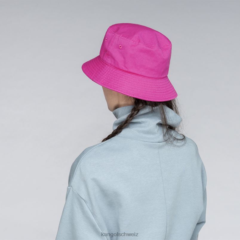 gewaschener Fischerhut Kangol Zubehör XL4T0587 unisex elektrisches Rosa