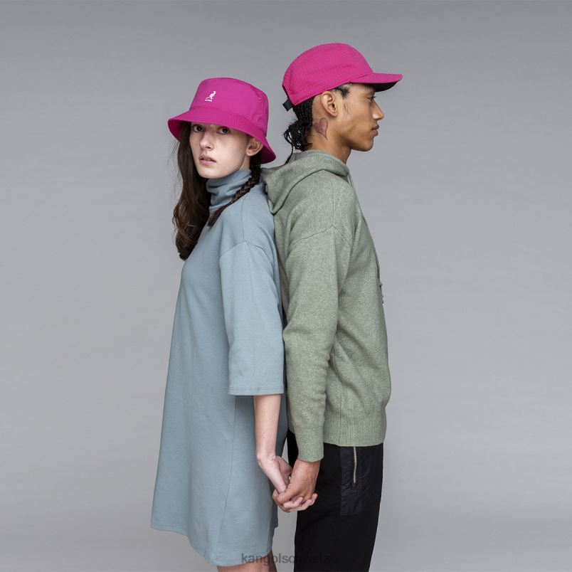 gewaschener Fischerhut Kangol Zubehör XL4T0587 unisex elektrisches Rosa