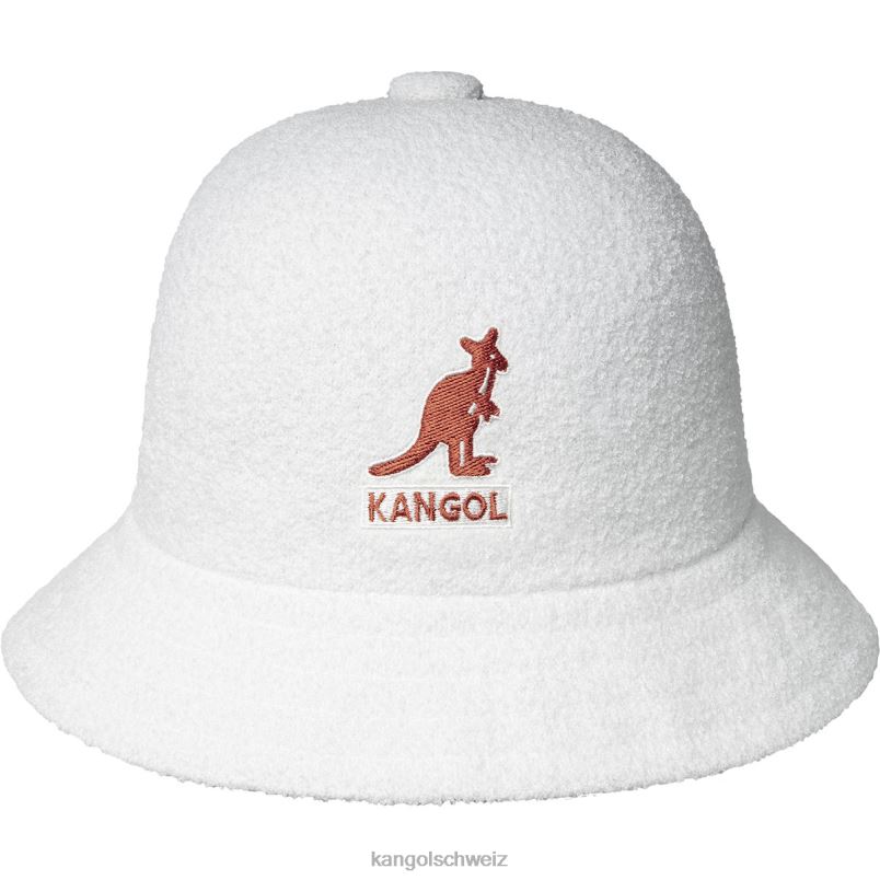 großes Logo lässig Kangol Zubehör XL4T0521 unisex Weiss